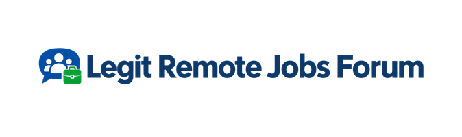 Legit Remote Jobs Forum